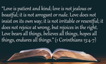Your Daily Bible Verses — 1 Corinthians 13:4-7