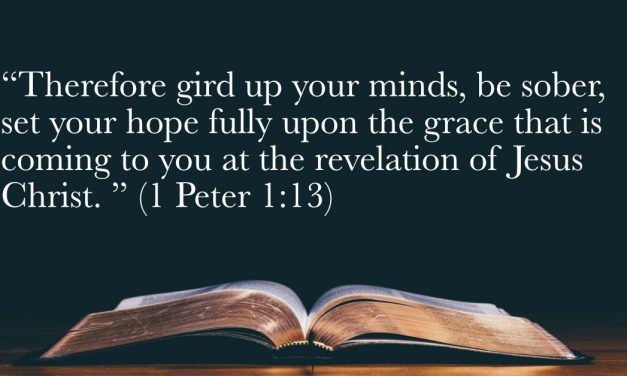 Your Daily Bible Verses — 1 Peter 1:13