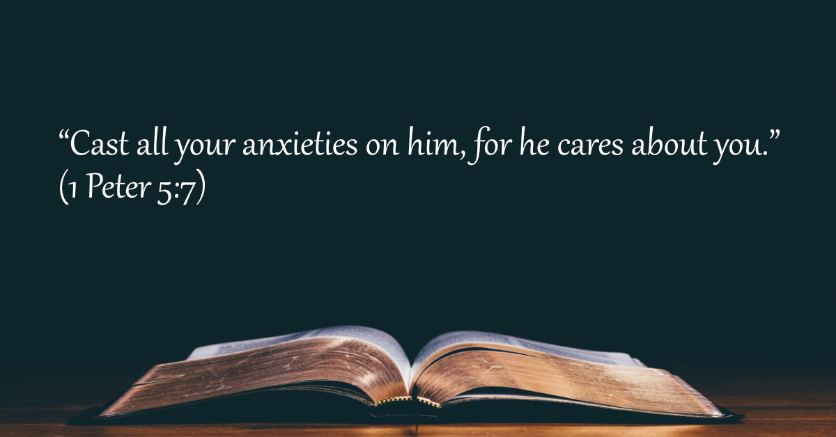 Your Daily Bible Verses — 1 Peter 5:7