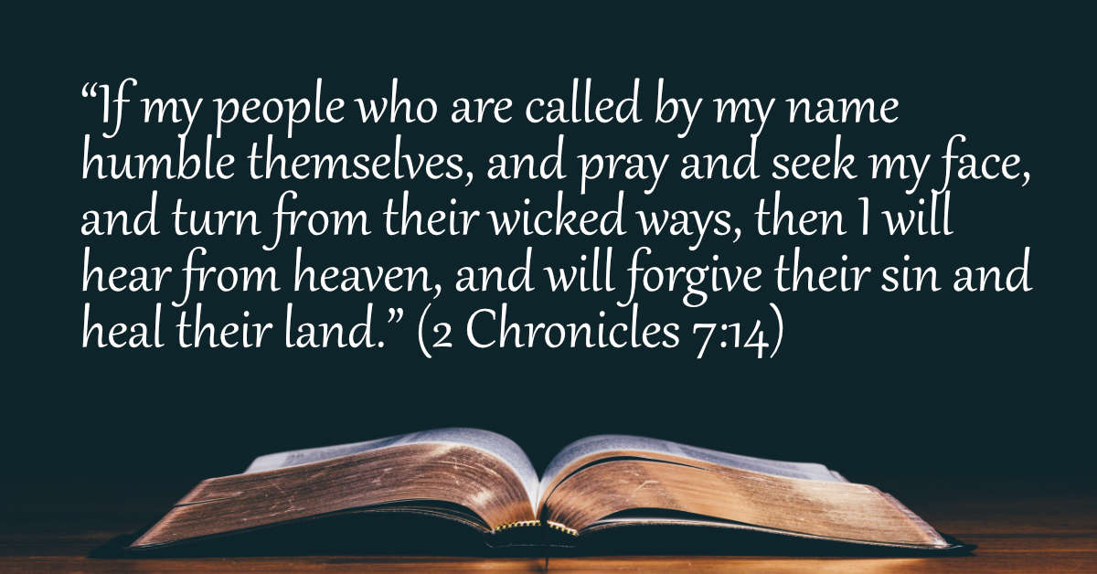 Your Daily Bible Verses — 2 Chronicles 7:14