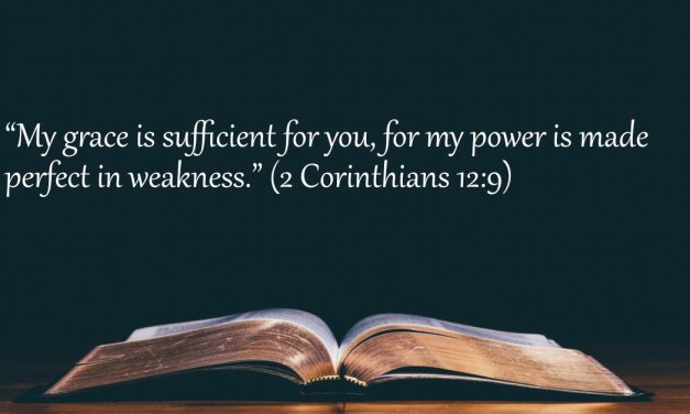 Your Daily Bible Verses — 2 Corinthians 12:9