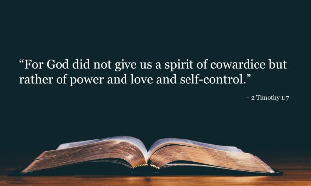 Your Daily Bible Verses — 2 Timothy 1:7