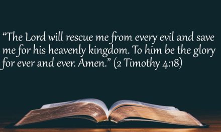 Your Daily Bible Verses — 2 Timothy 4:18