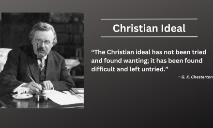 Daily Catholic Quote — G.K. Chesterton