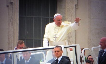 Rejoicing for Pope Francis