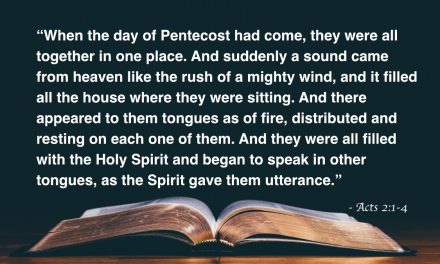 Your Daily Bible Verses — Acts 2:1-4
