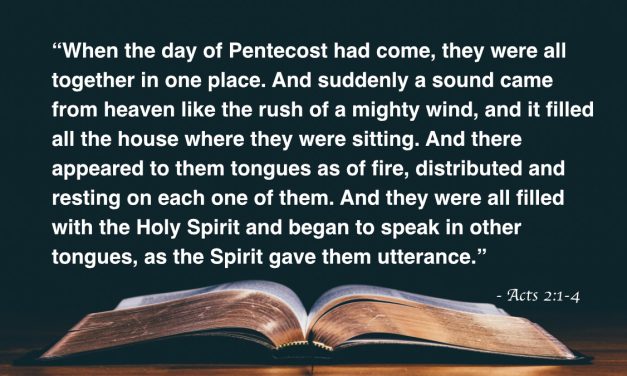 Your Daily Bible Verses — Acts 2:1-4