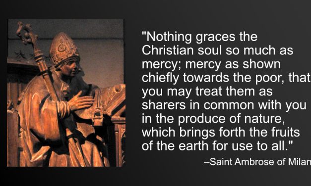 Daily Catholic Quote — Saint Ambrose of Milan