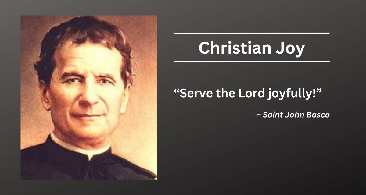 Daily Catholic Quote — Saint John Bosco
