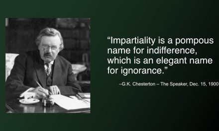 Daily Quote — G.K. Chesterton