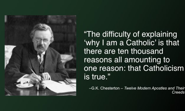 Daily Quote — G.K. Chesterton