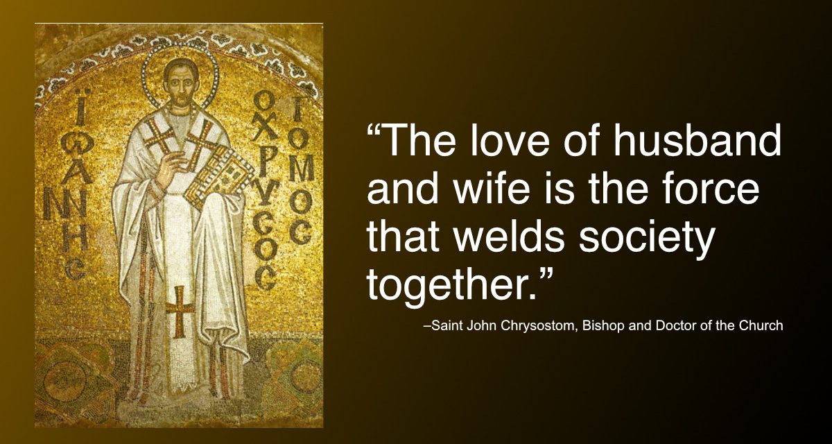Daily Quote — Saint John Chrysostom