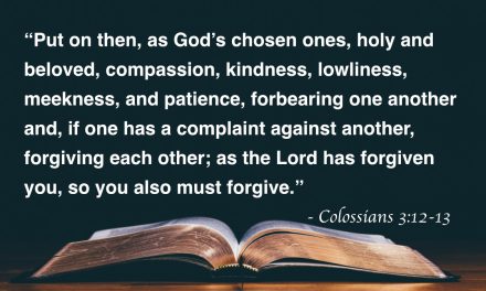 Your Daily Bible Verses — Colossians 3:12-13