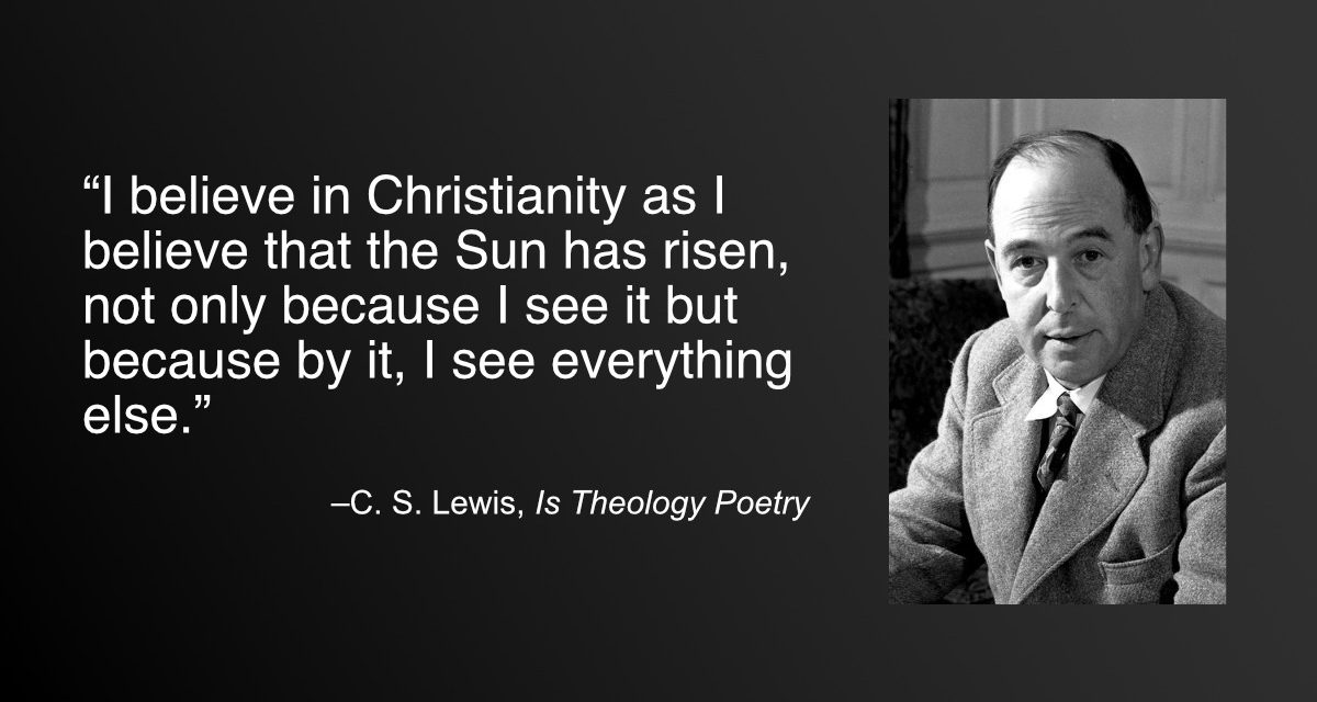 Daily Quote — C. S. Lewis
