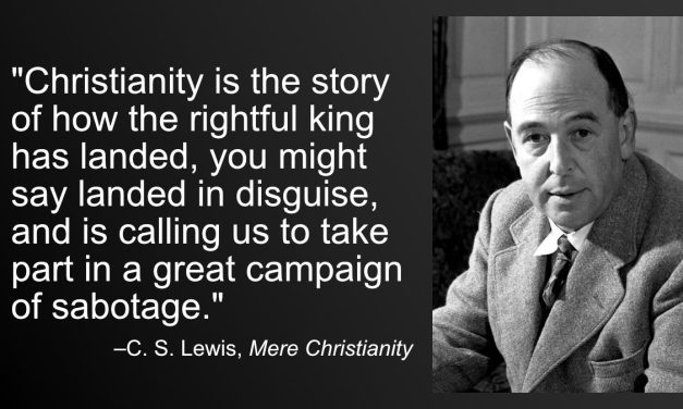 Daily Catholic Quote — C. S. Lewis