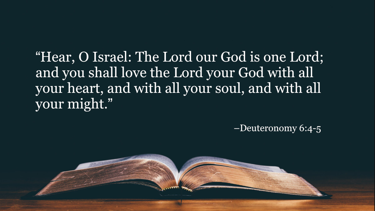 Your Daily Bible Verses — Deuteronomy 6:4-5 — Integrated Catholic Life™