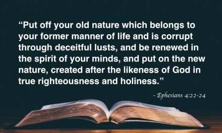 Your Daily Bible Verses — Ephesians 4:22-24