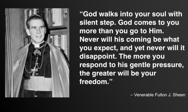 Daily Quote — Venerable Fulton J. Sheen