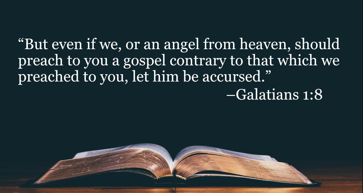 Your Daily Bible Verses — Galatians 1:8