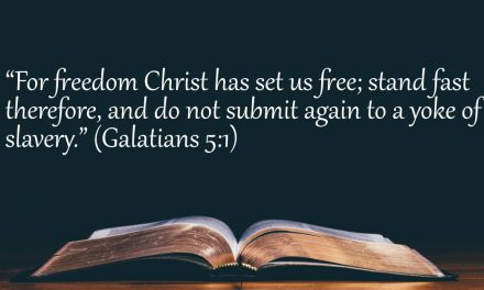 Your Daily Bible Verses — Galatians 5:1
