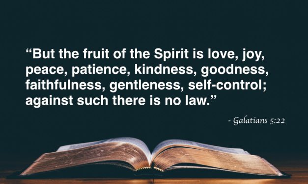 Your Daily Bible Verses — Galatians 5:22