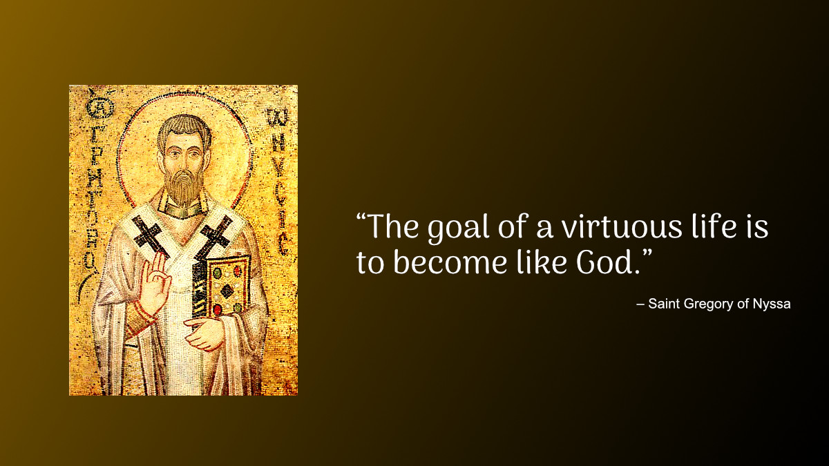 Daily Quote — Saint Gregory of Nyssa — Integrated Catholic Life™