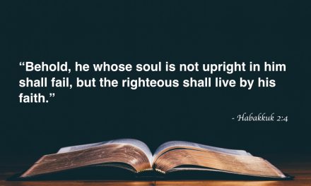 Your Daily Bible Verses — Habakkuk 2:4