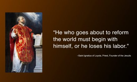Daily Quote — Saint Ignatius of Loyola