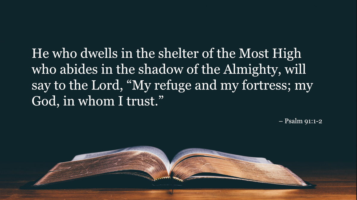 Your Daily Bible Verses — Psalm 91:1-2 — Integrated Catholic Life™