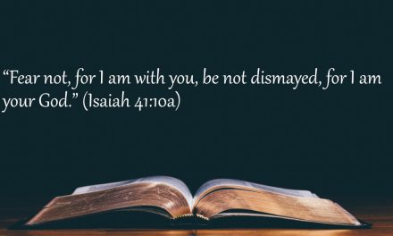 Your Daily Bible Verses — Isaiah 41:10a
