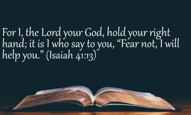 Your Daily Bible Verses — Isaiah 41:13