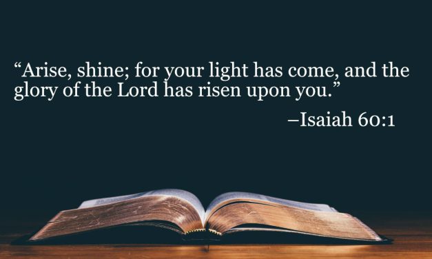 Your Daily Bible Verses — Isaiah 60:1