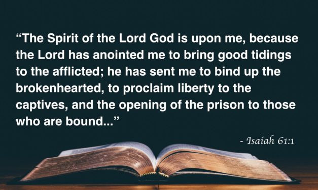 Your Daily Bible Verses — Isaiah 61:1