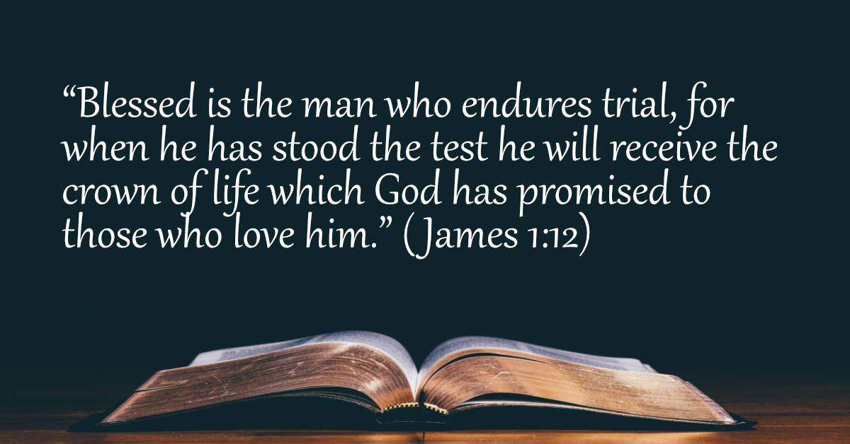 Your Daily Bible Verses — James 1:12