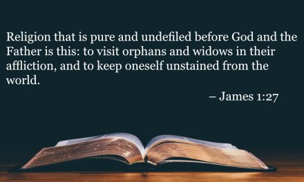 Your Daily Bible Verses — James 1:27