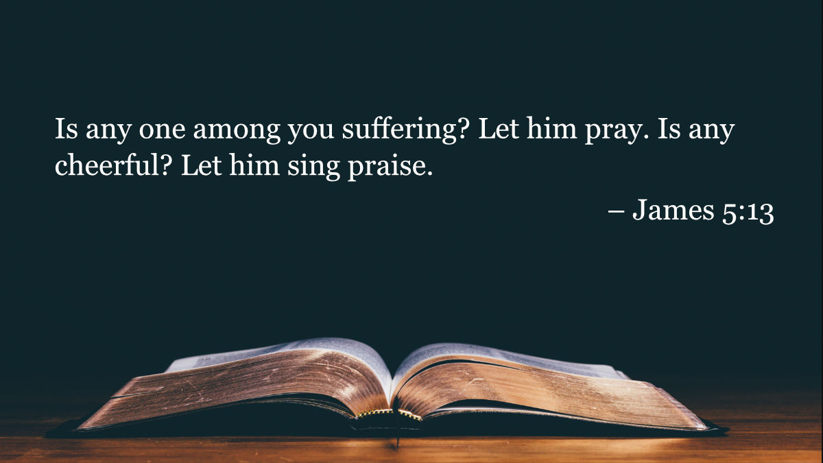 Your Daily Bible Verses James 5 13 Integrated Catholic Life 