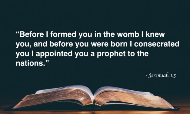 Your Daily Bible Verses — Jeremiah 1:5