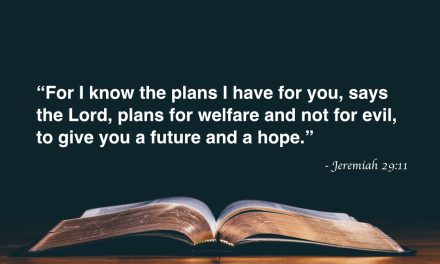 Your Daily Bible Verses — Jeremiah 29:11