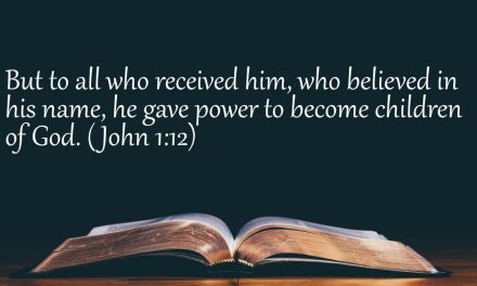 Your Daily Bible Verses — John 1:12