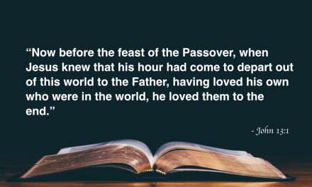 Your Daily Bible Verses — John 13:1