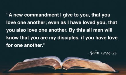 Your Daily Bible Verses — John 13:34-35