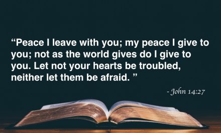 Your Daily Bible Verses — John 14:27