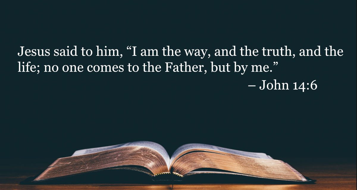 Your Daily Bible Verses — John 14:6
