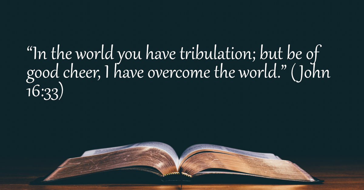 Your Daily Bible Verses — John 16:33