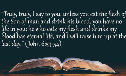 Your Daily Bible Verses — John 6:53-54