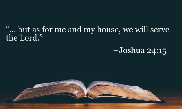 Your Daily Bible Verses — Joshua 24:15