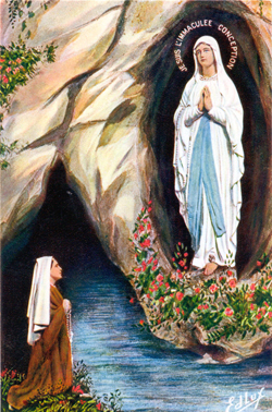 Daily Catholic Quote from Our Lady of Lourdes