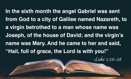 Your Daily Bible Verses — Luke 1:26-28