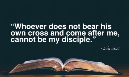 Your Daily Bible Verses — Luke 14:27