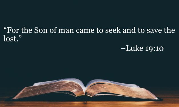 Your Daily Bible Verses — Luke 19:10